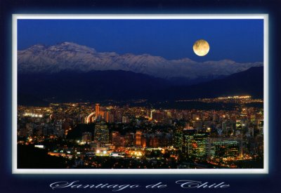 Santiago postcard